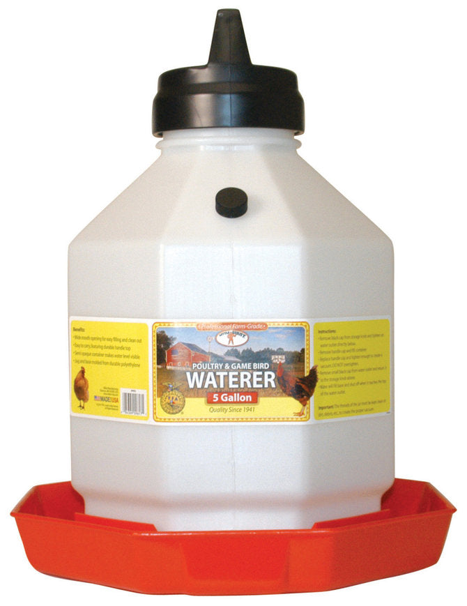 Poultry & Game Bird Waterer